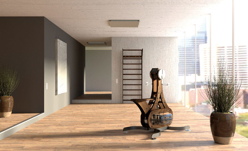 Seconda idea per trasformare il tuo open space in una vera sala fitness