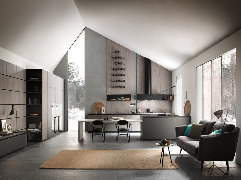 Come arredare la cucina in un open space: idee 