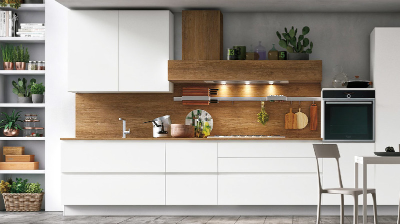 Rivestimento in legno per la tua cucina moderna