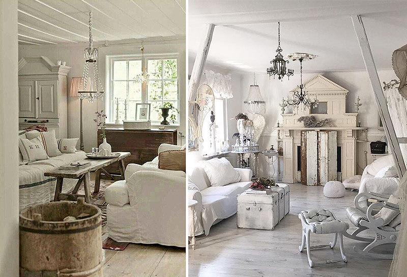 Arredamento shabby chic, uno stile romantico