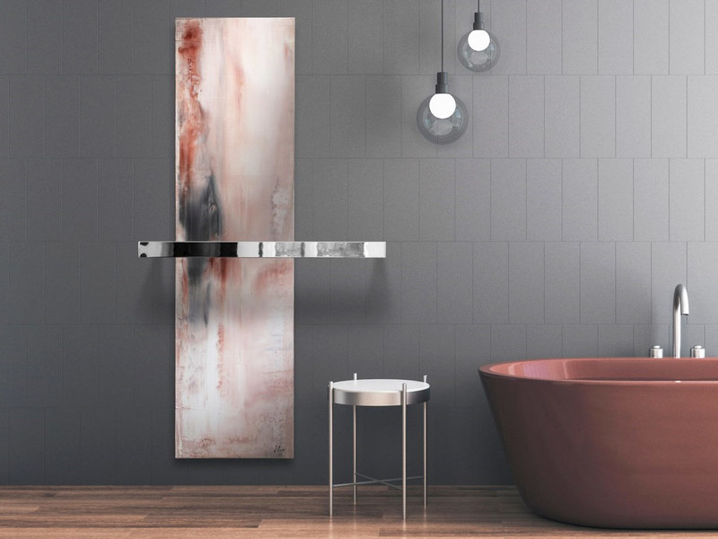 Termoarredo di design, soluzioni artistiche per il bagno