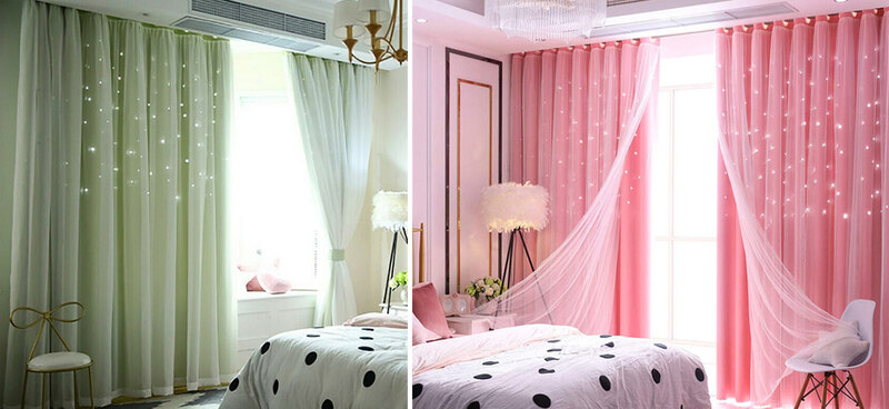 Come abbellire le tende in camera da letto