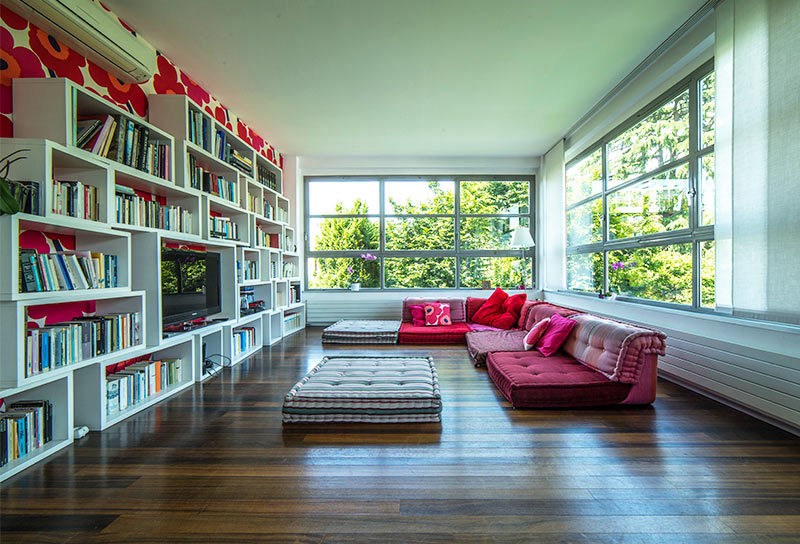 Librerie nel tuo soggiorno moderno