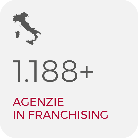 1188 agenzie in franchising